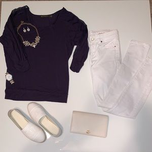 Purple blouse size xs never worn